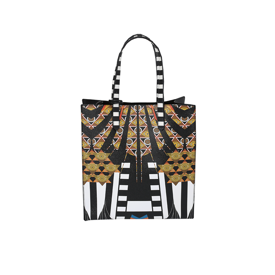GIVENCHY-Stargate Medium Tote-BLK/WHT