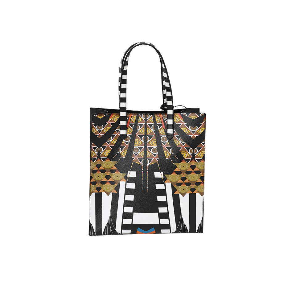 GIVENCHY-Stargate Medium Tote-BLK/WHT