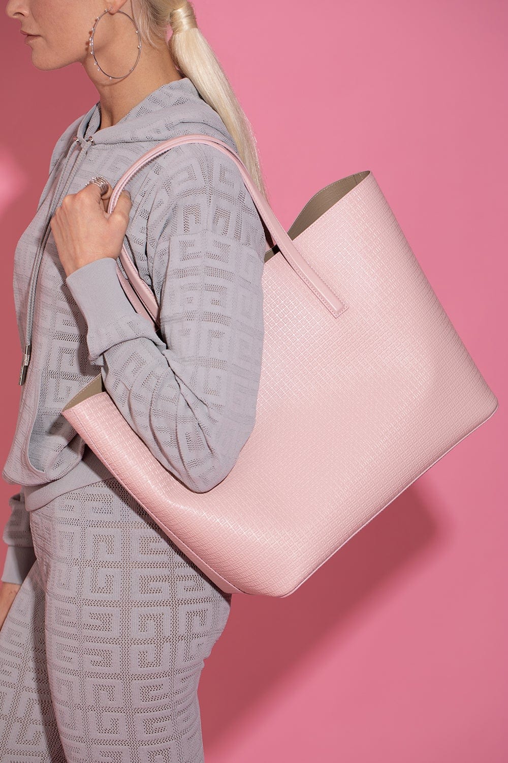 GIVENCHY-Wing - Shopping Bag-PINK
