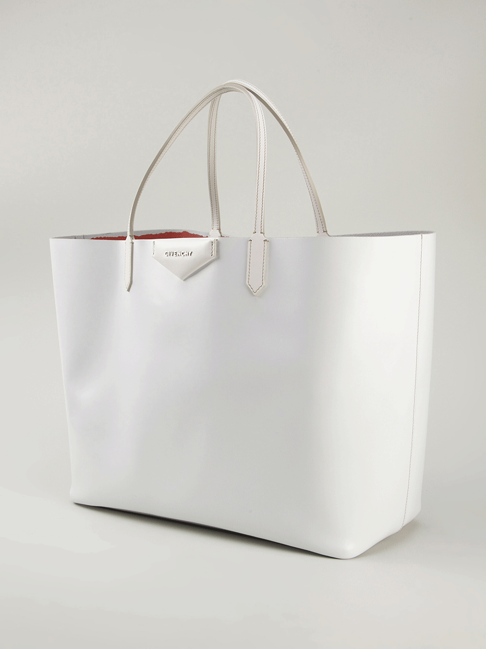 GIVENCHY-Large Anitgona Shopping Bag-WHT/MLTI