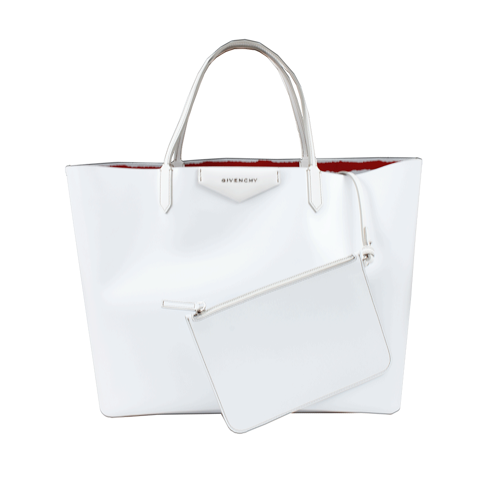 GIVENCHY-Large Anitgona Shopping Bag-WHT/MLTI