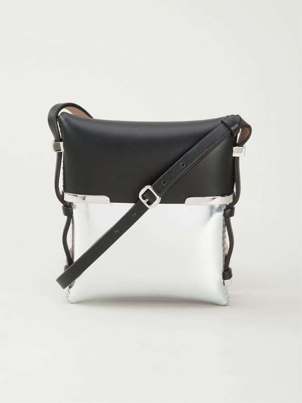 GIVENCHY-Small Evening Crossbody-SLVR/BLK