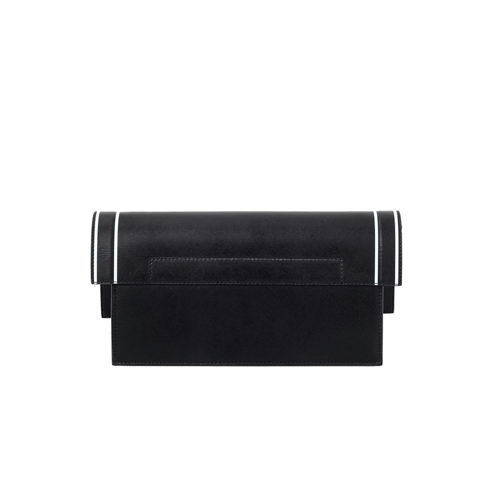 GIVENCHY-Shark Lock Wallet Purse-BLACK