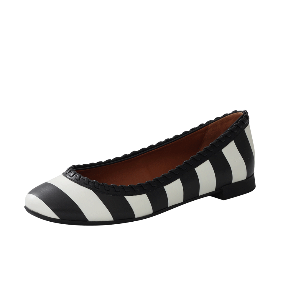 GIVENCHY-Stripe Ballerina-