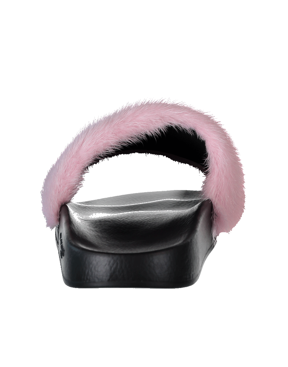GIVENCHY-Mink And Rubber Slide-