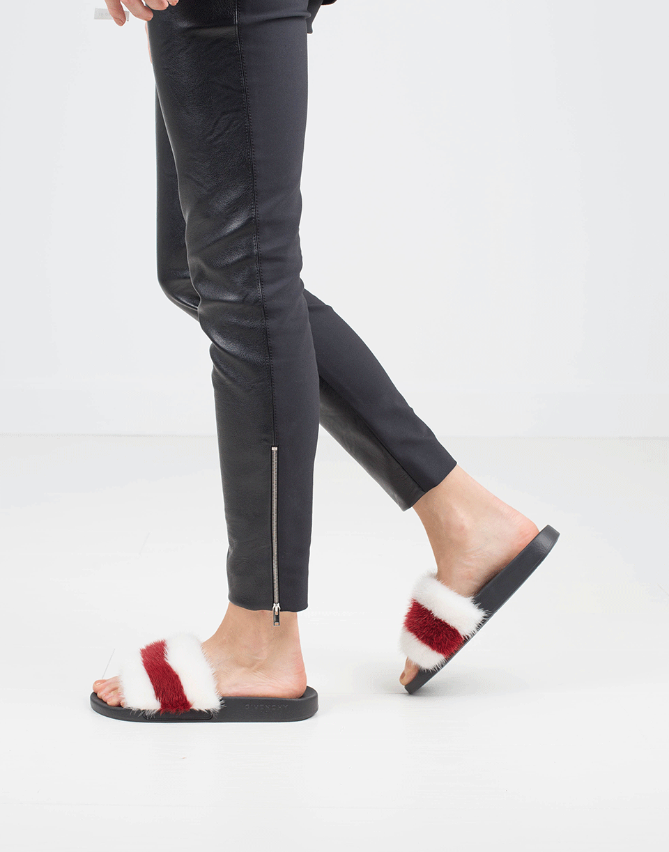 GIVENCHY-BiColor Mink Slide-