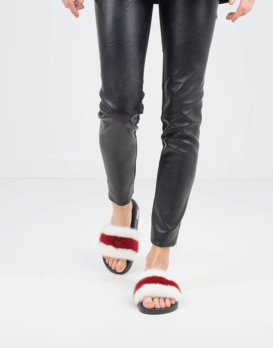 GIVENCHY-BiColor Mink Slide-