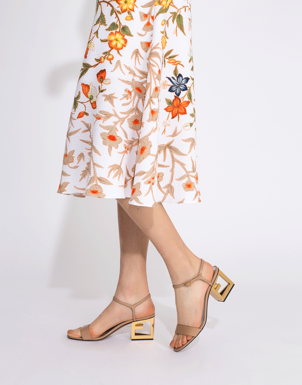 GIVENCHY-Triangle Heel Sandal-