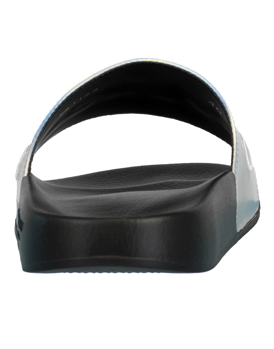 GIVENCHY-Hologram Rubber Slide Sandal-