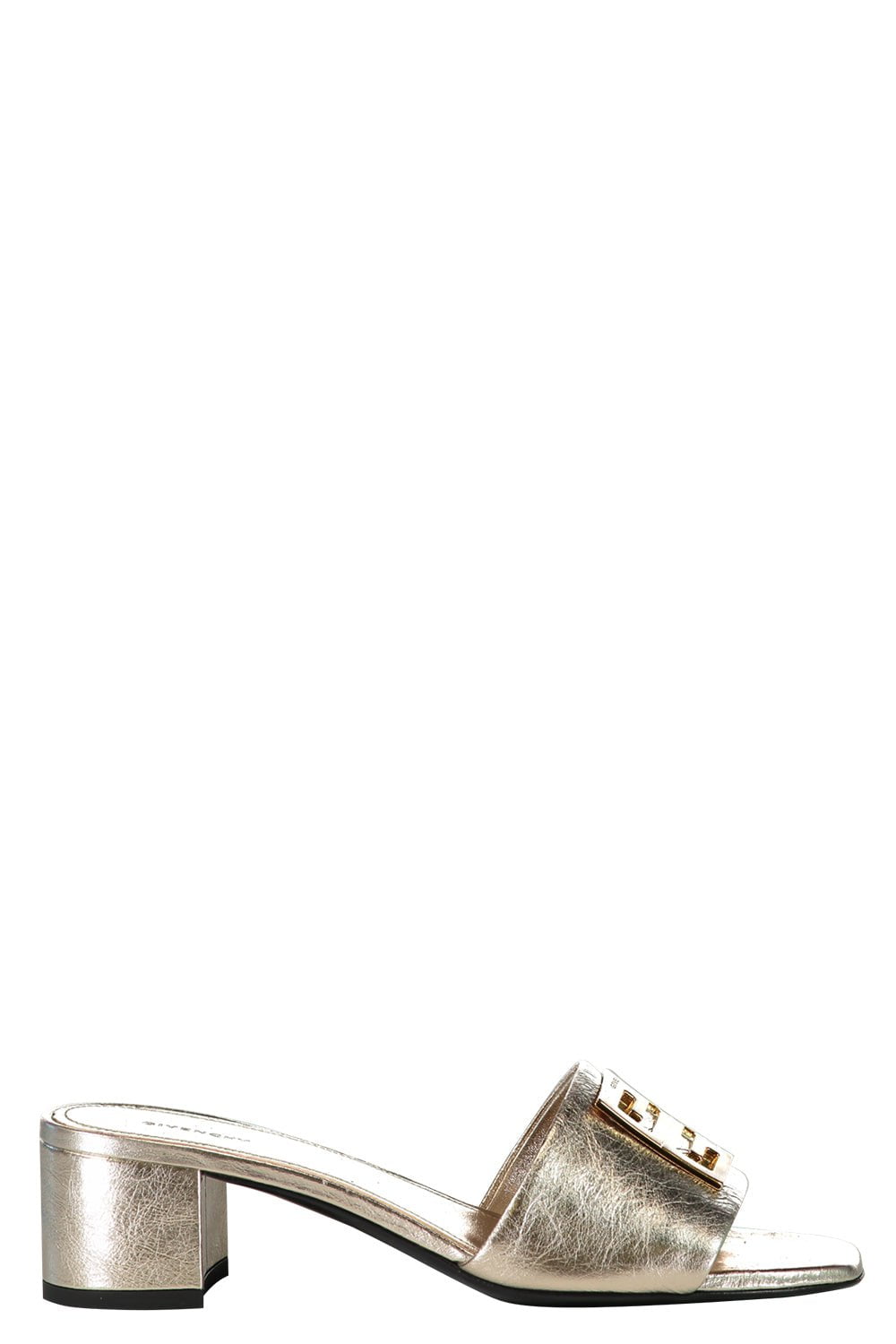 GIVENCHY-4G Mule - Dusty Gold-