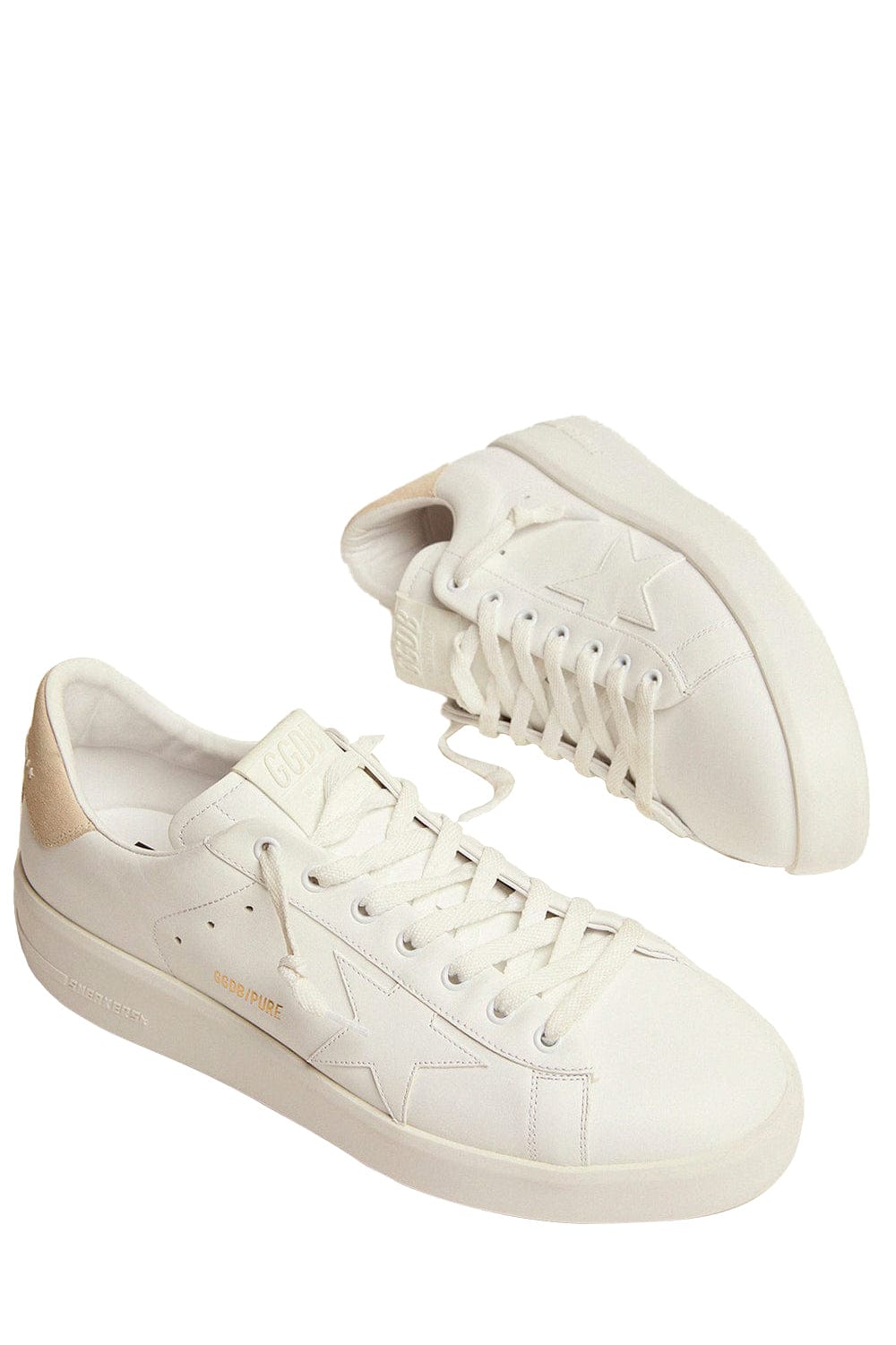 GOLDEN GOOSE-Men's Pure Star Leather Sneaker-