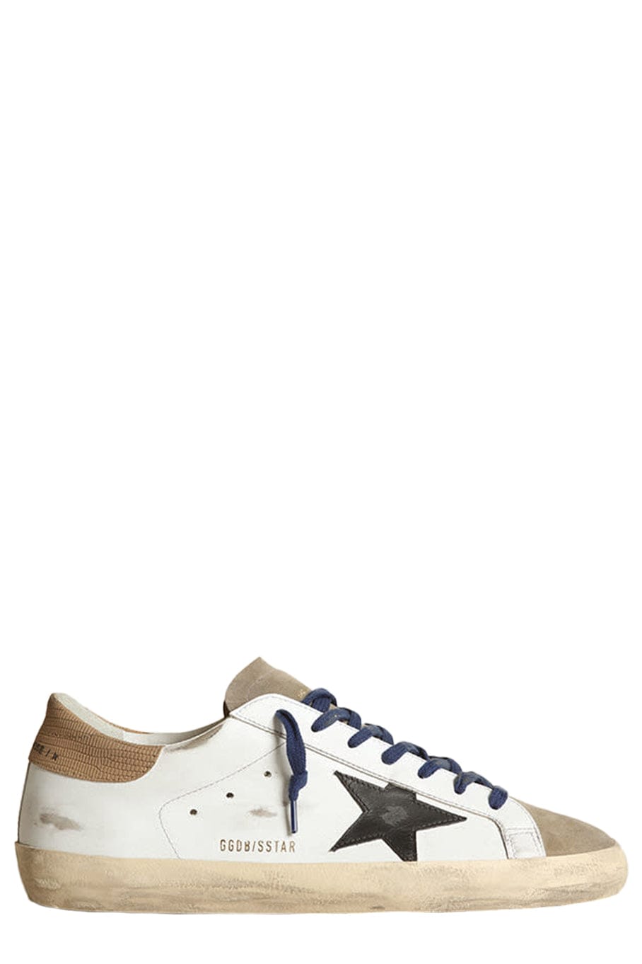 GOLDEN GOOSE-Men's Super Star Leather Sneaker - White-