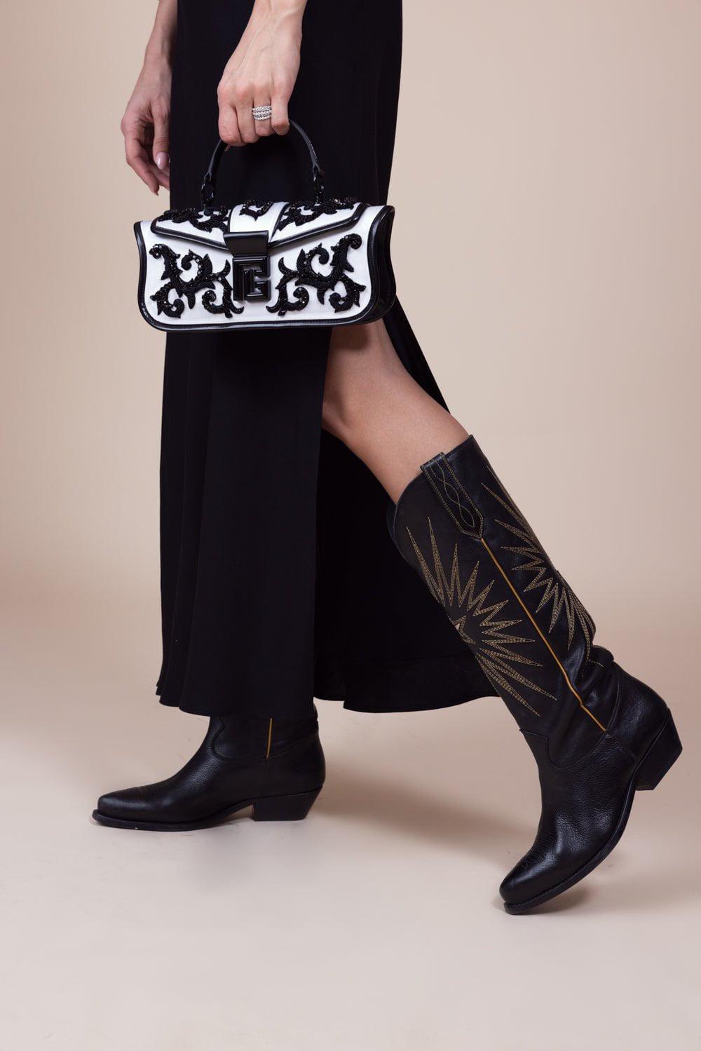 GOLDEN GOOSE-Platinum Star Boots-