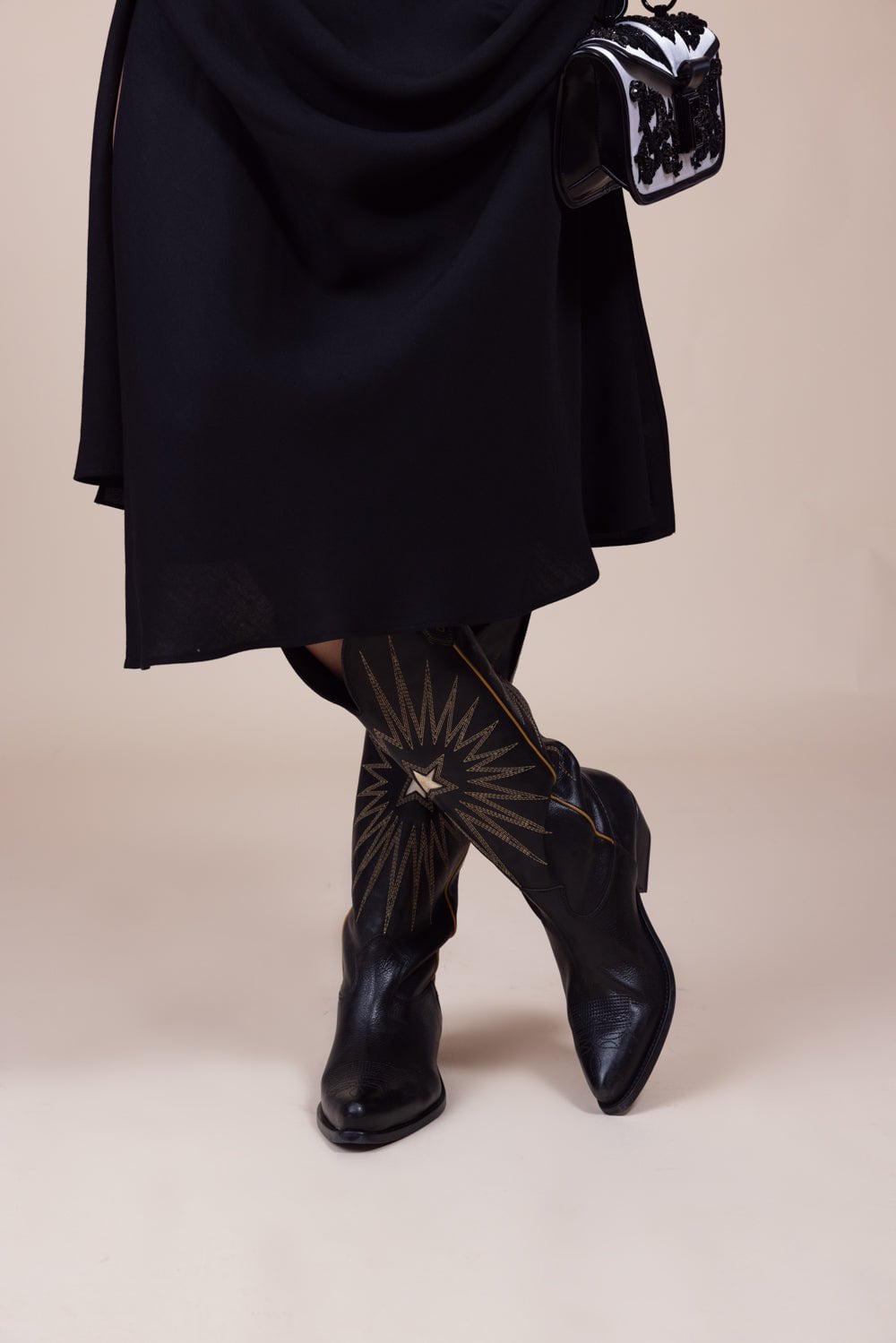 GOLDEN GOOSE-Platinum Star Boots-