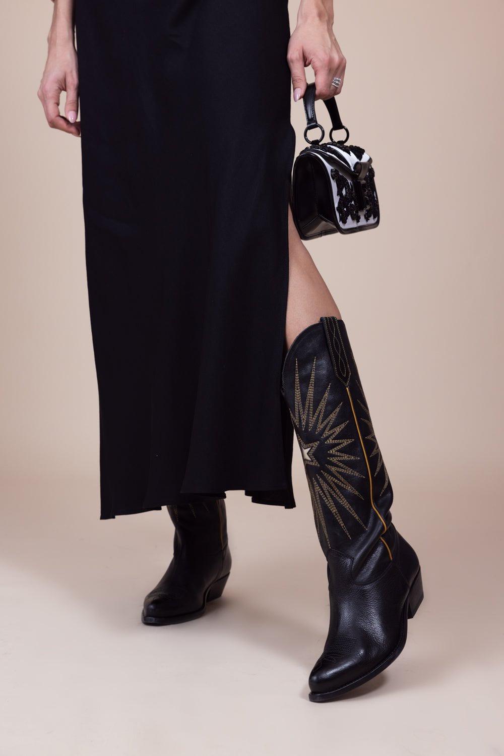 GOLDEN GOOSE-Platinum Star Boots-