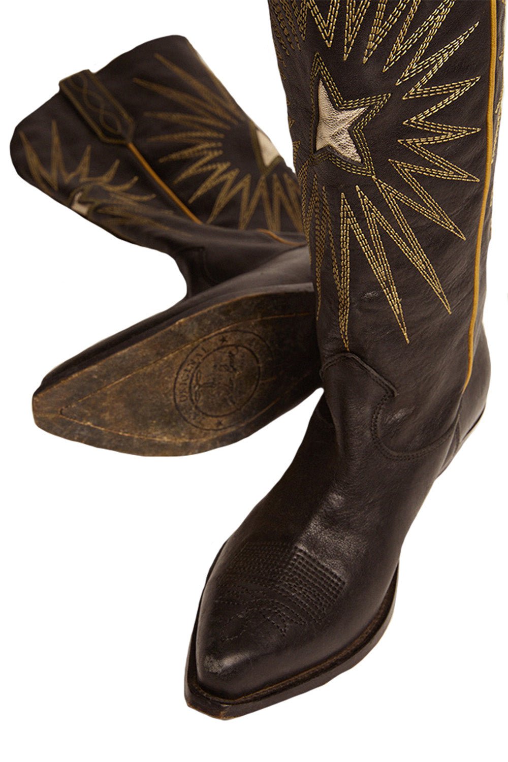 GOLDEN GOOSE-Platinum Star Boots-