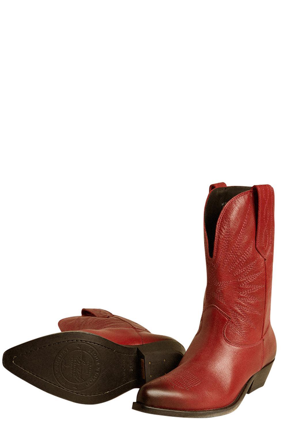Wish Star Low Boot - Cherry Red-CHERRYRD-36-SHOEBOOT-GOLDEN GOOSE
