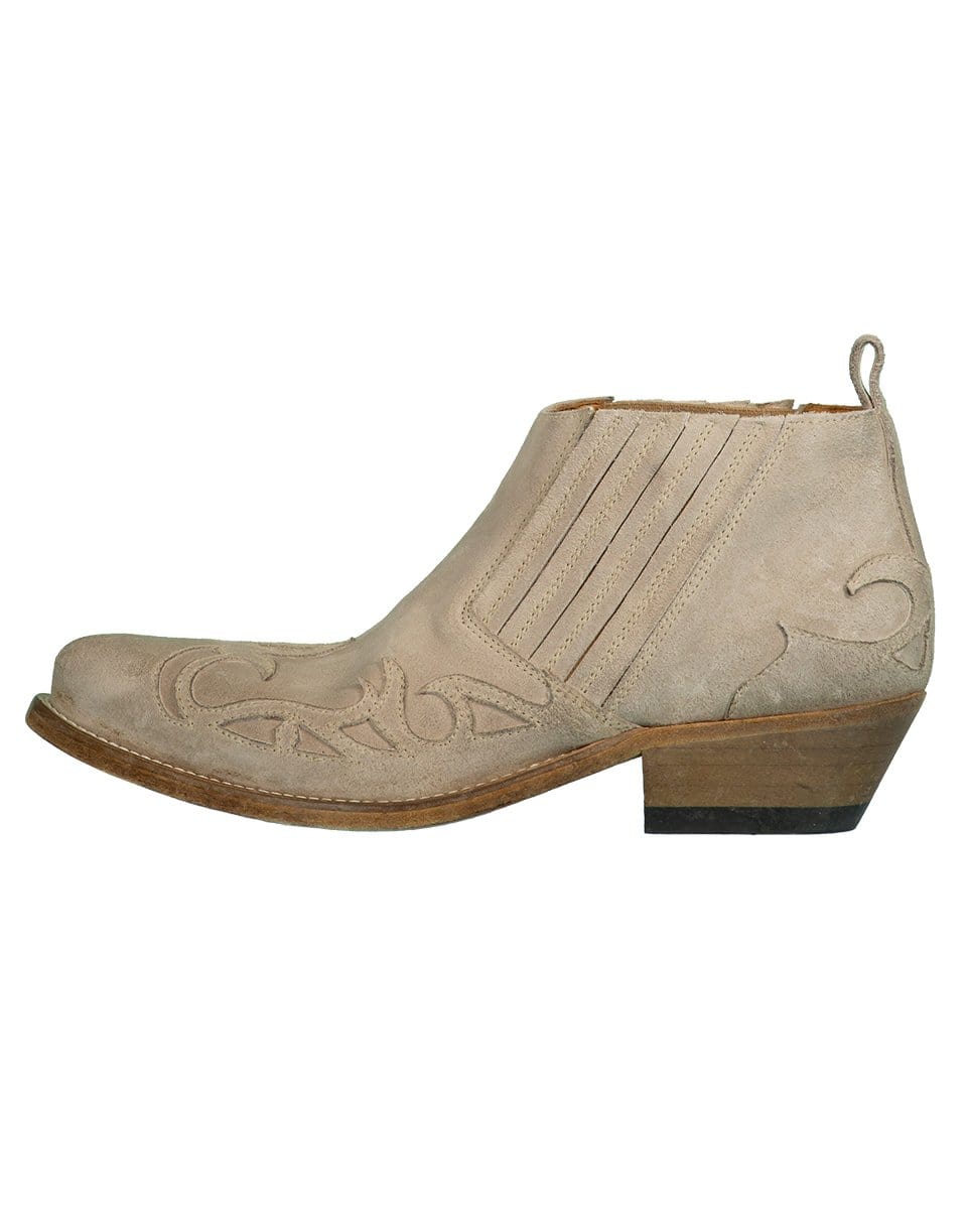 GOLDEN GOOSE-Santiago Low Suede Boot-