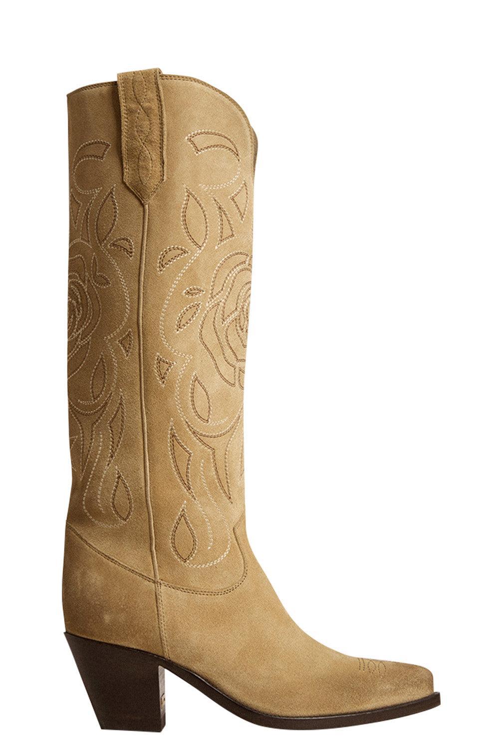 70 Wish Star Boot-SAND-37-SHOEBOOT-GOLDEN GOOSE