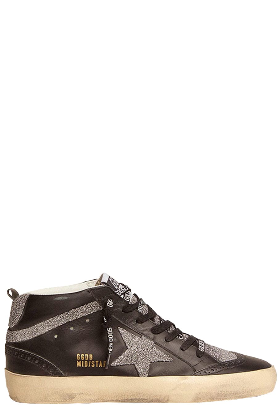 GOLDEN GOOSE-Golden Goose Mid Crystal Star Sneaker-