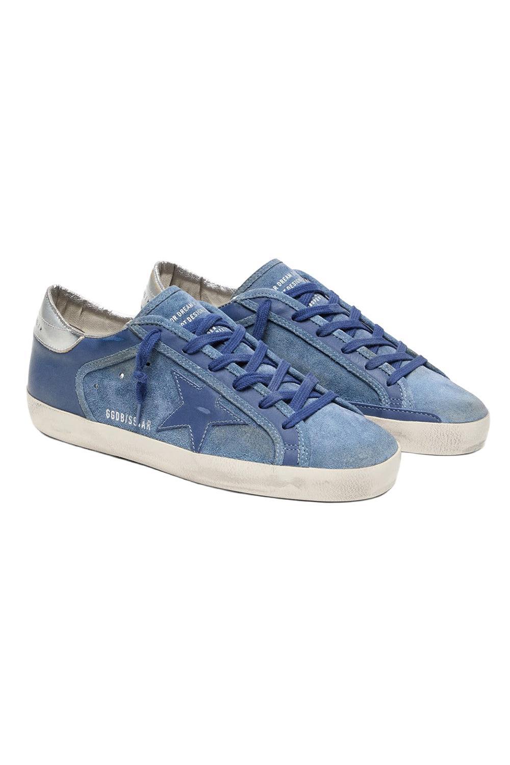 Super Star Sneaker - Denim Blue-BLUE-36-SHOESNEAKER-GOLDEN GOOSE