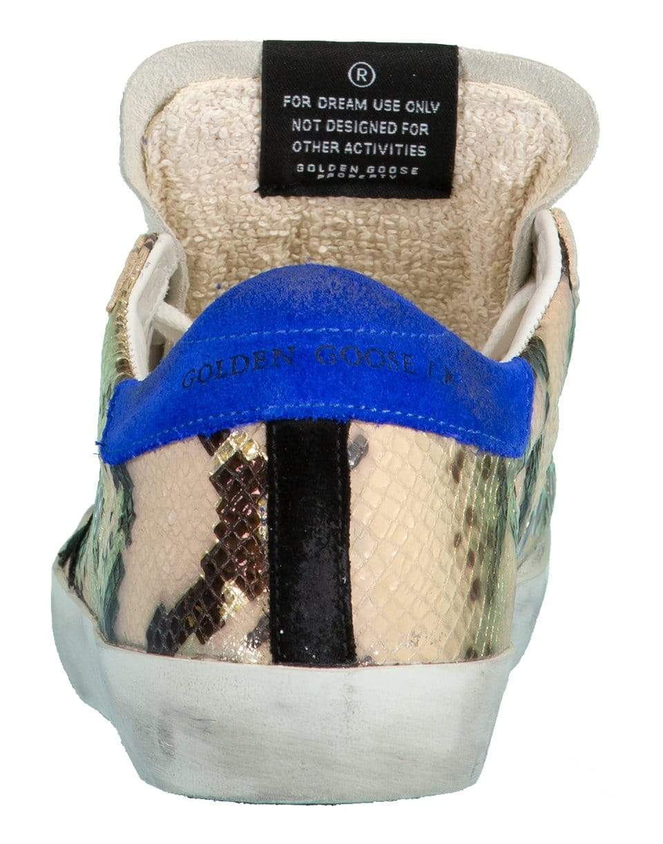 GOLDEN GOOSE-Superstar Python Sneaker-