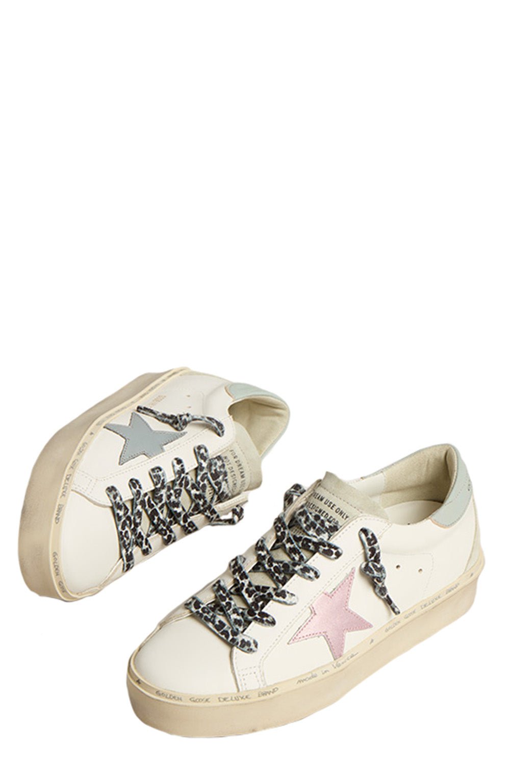 GOLDEN GOOSE-Hi Star Sneaker - Optic White-