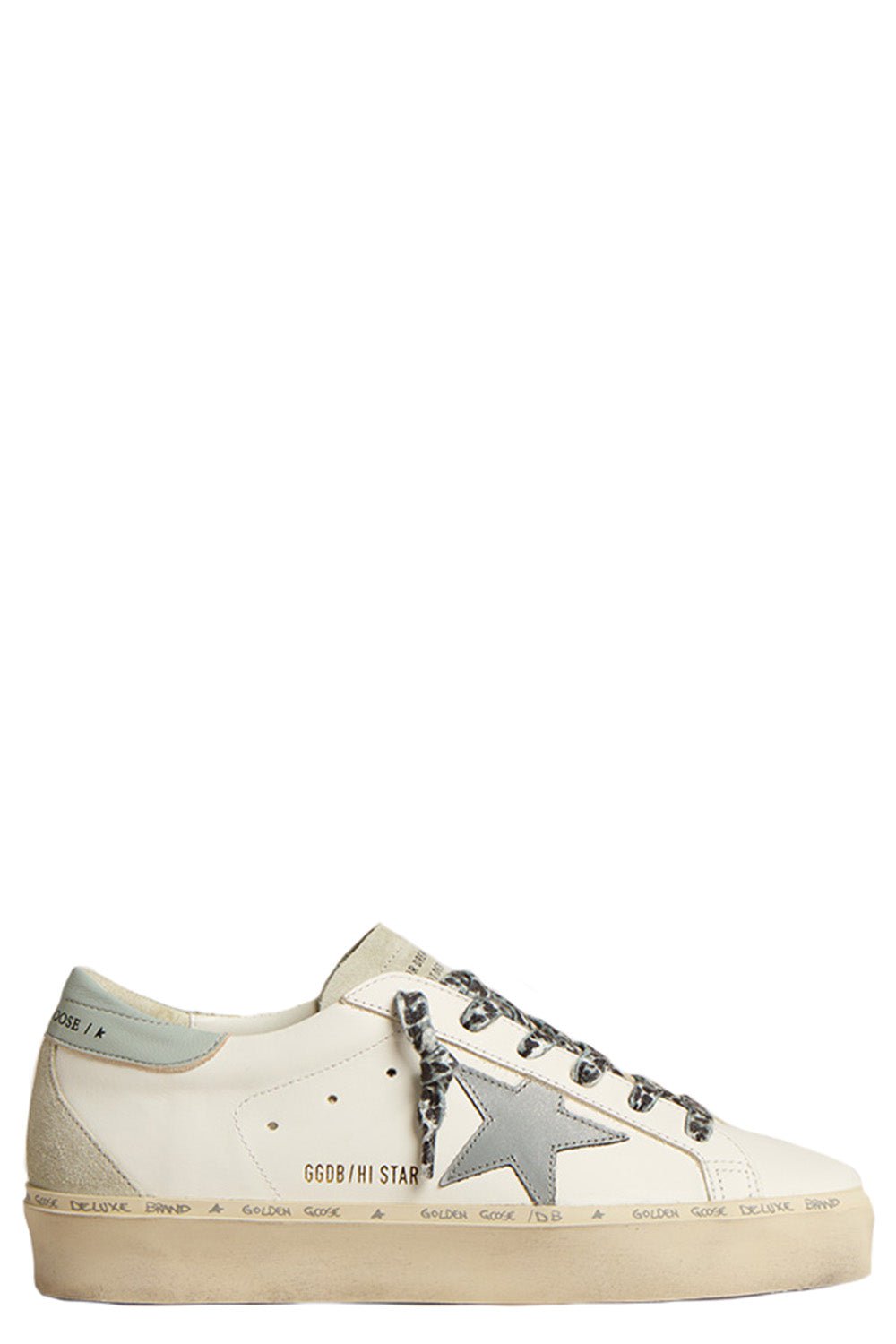 GOLDEN GOOSE-Hi Star Sneaker - Optic White-