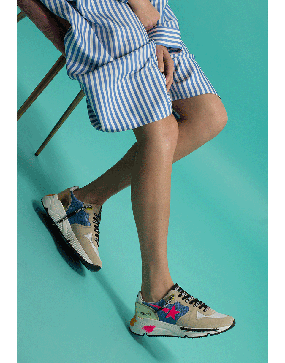 GOLDEN GOOSE-Running Sole Star Sneakers-