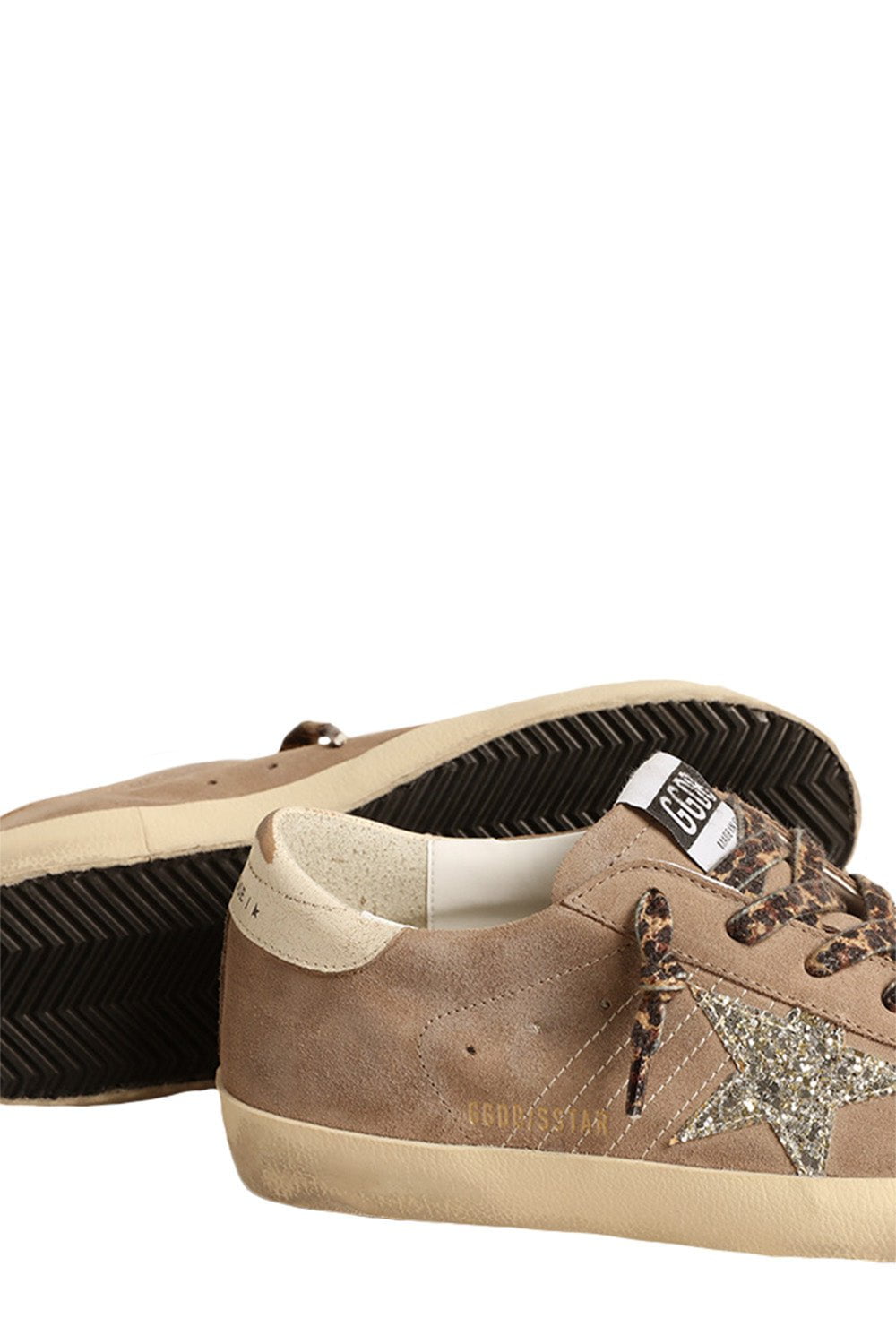 GOLDEN GOOSE-Super-Star Vintage Glitter Sneaker-
