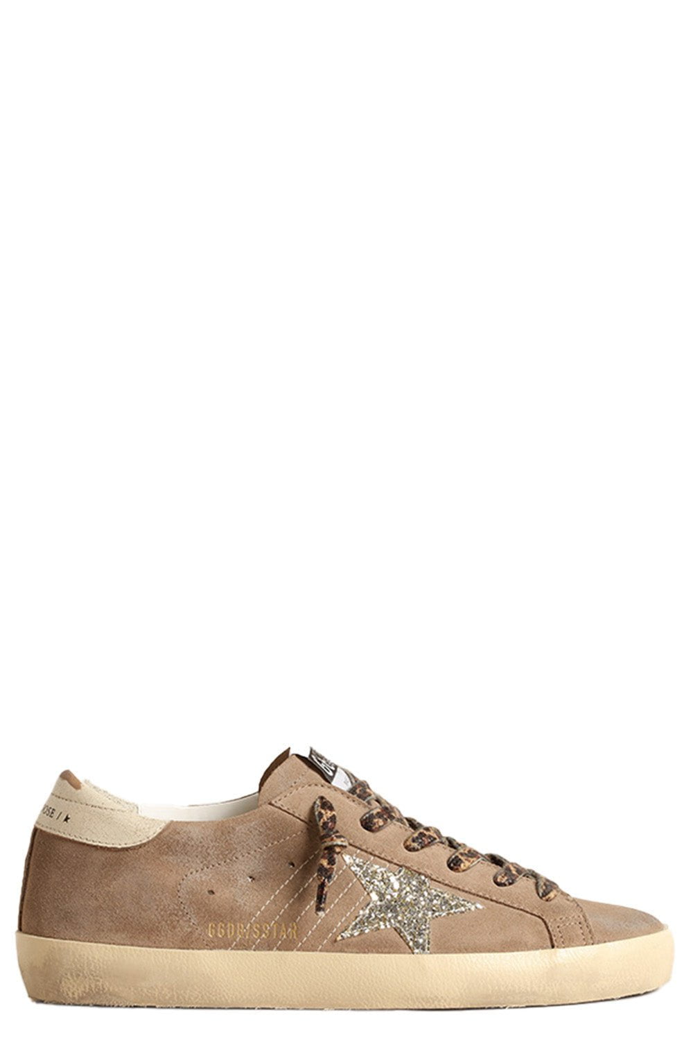 GOLDEN GOOSE-Super-Star Vintage Glitter Sneaker-