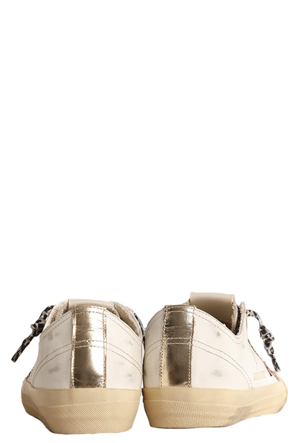 GOLDEN GOOSE-V-Star Sneaker - White Bubblegum-