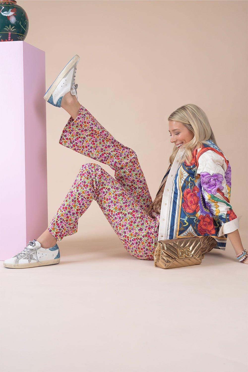 GOLDEN GOOSE-Super-Star Glitter Sneaker-