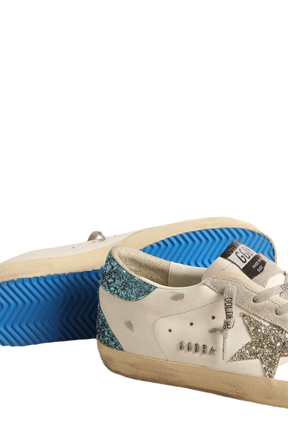 GOLDEN GOOSE-Super-Star Glitter Sneaker-