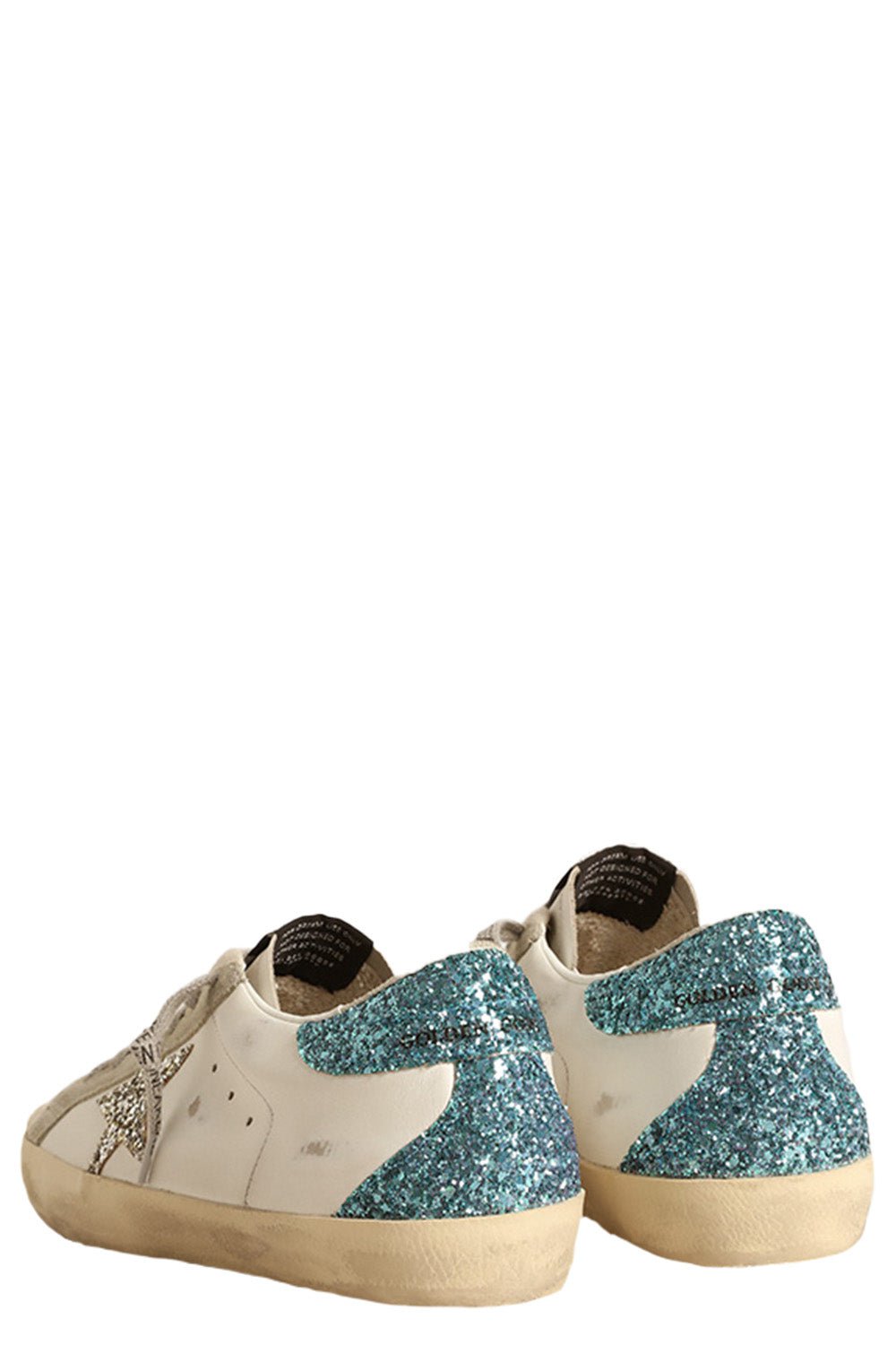 GOLDEN GOOSE-Super-Star Glitter Sneaker-