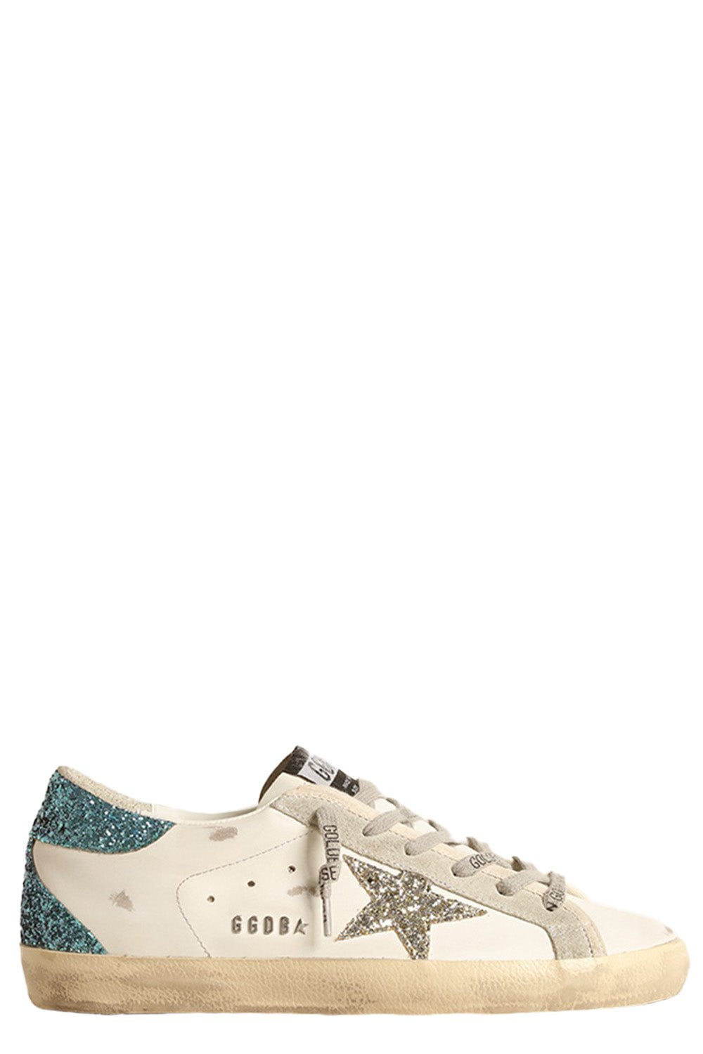 GOLDEN GOOSE-Super-Star Glitter Sneaker-