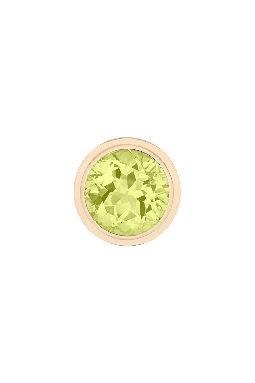 GOSHWARA-Manhattan Lemon Quartz Ring-YELLOW GOLD