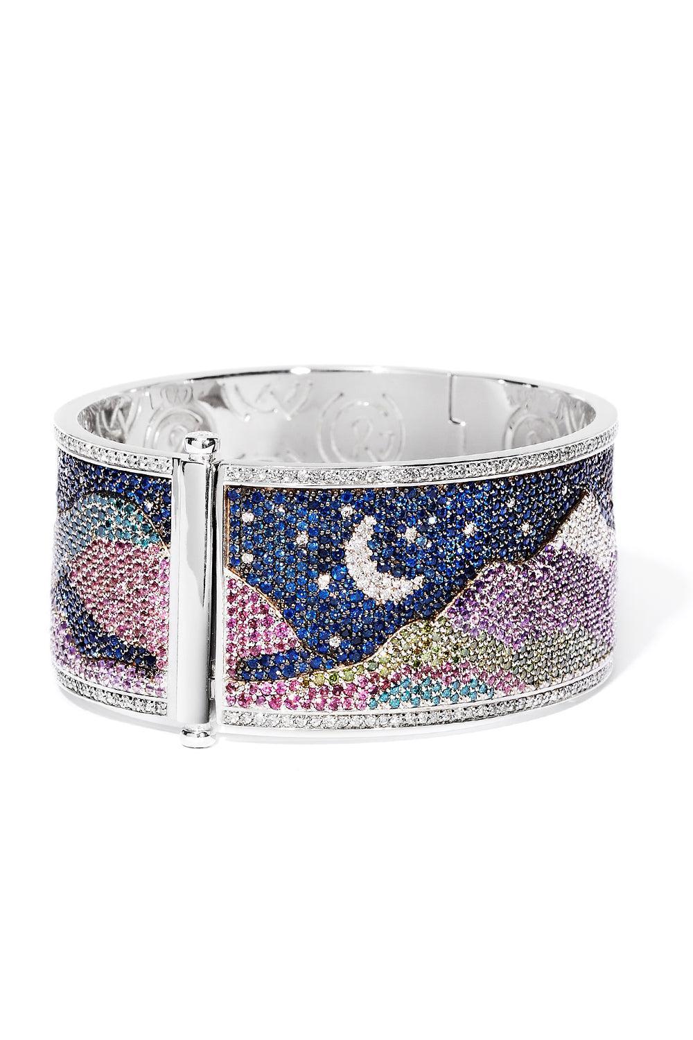 Moonlight Bracelet-WHITE GOLD-17-JEWELRYFINE JEWELBRACELET O-GRACE WINFREY