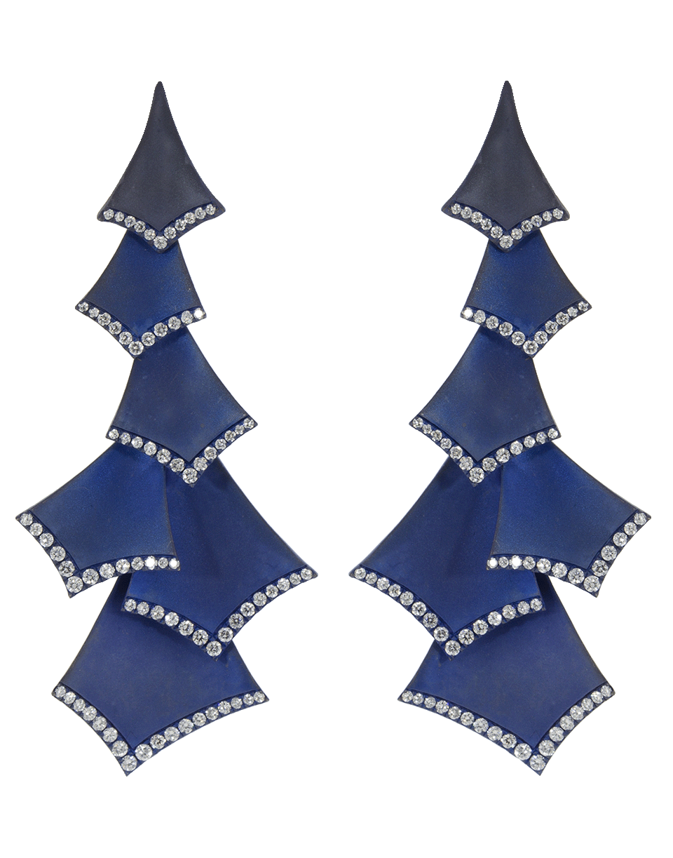 GRAZIELA-Titanium Quadrilateral Earrings-TITANIUM