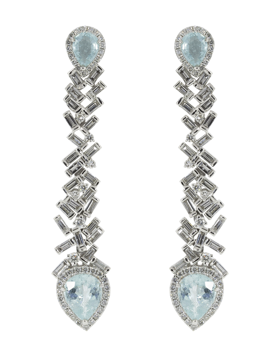 GRAZIELA-Paraiba Obsession Earrings-WHITE GOLD