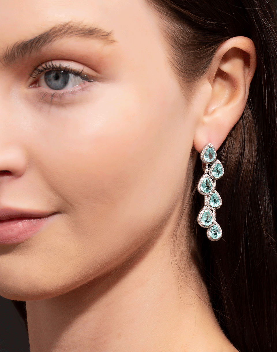 GRAZIELA-Something Blue Earrings-WHITE GOLD