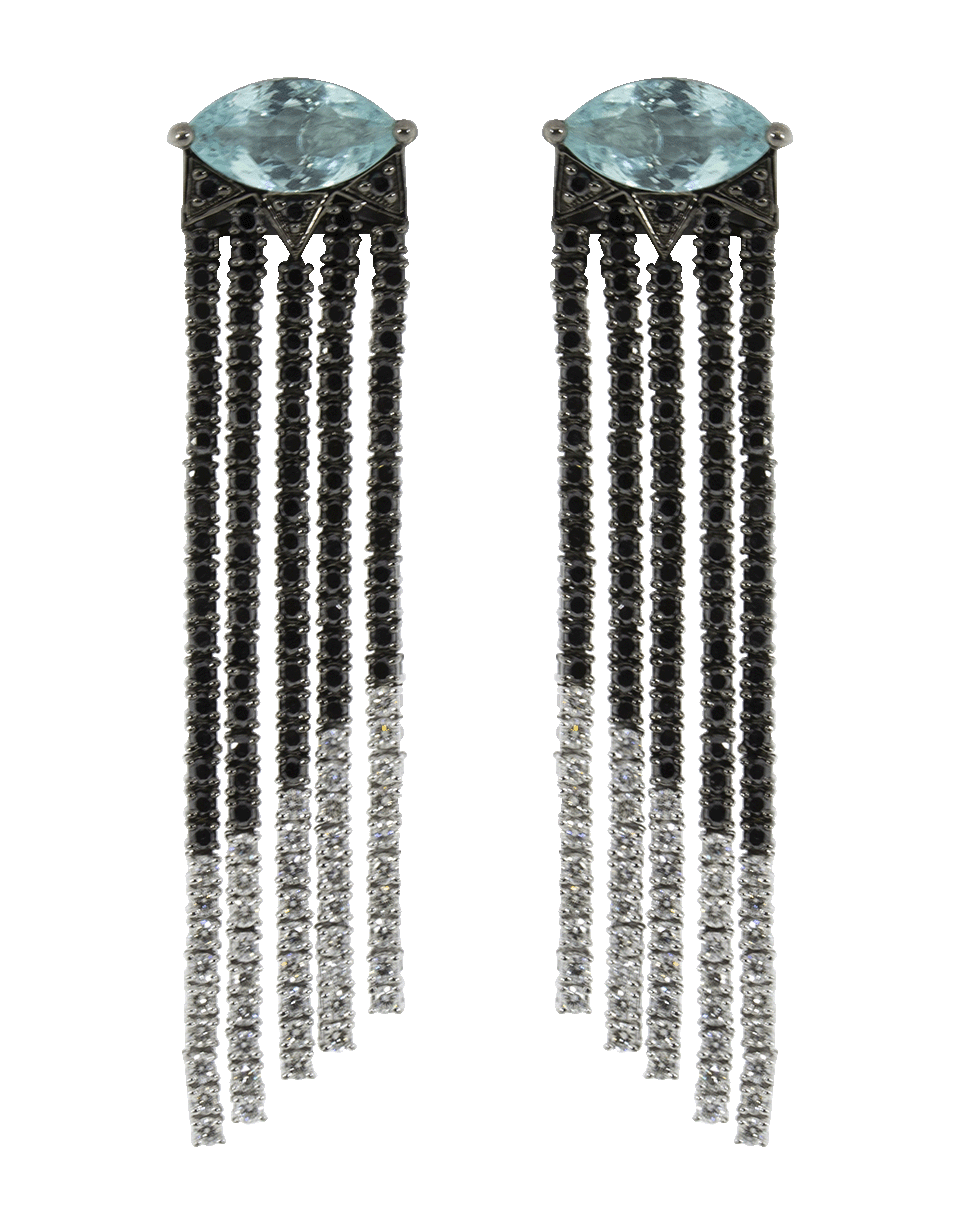 GRAZIELA-Something Blue Earrings-WHITE GOLD