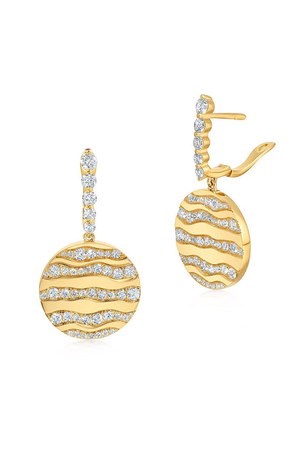GRAZIELA-Alma Dos Rios Diamond Earrings-YELLOW GOLD