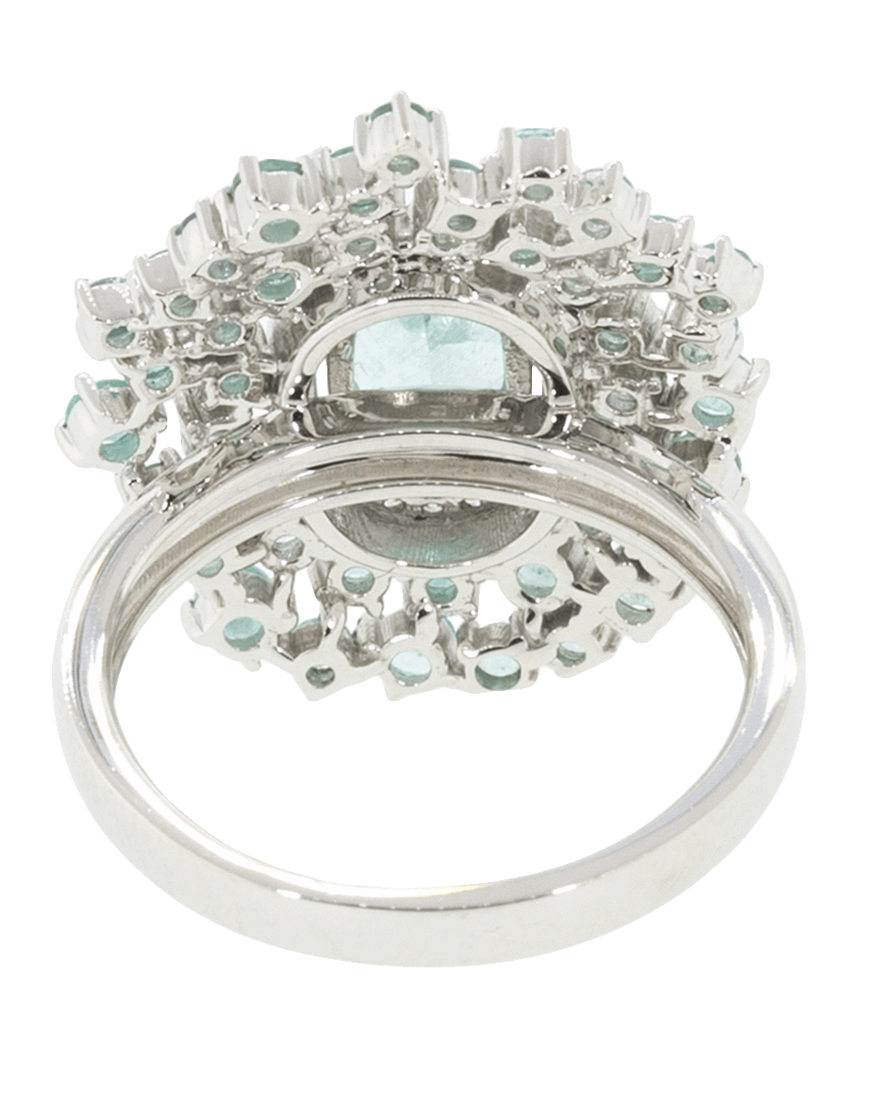 GRAZIELA-Paraiba Obsession Ring-WHITE GOLD