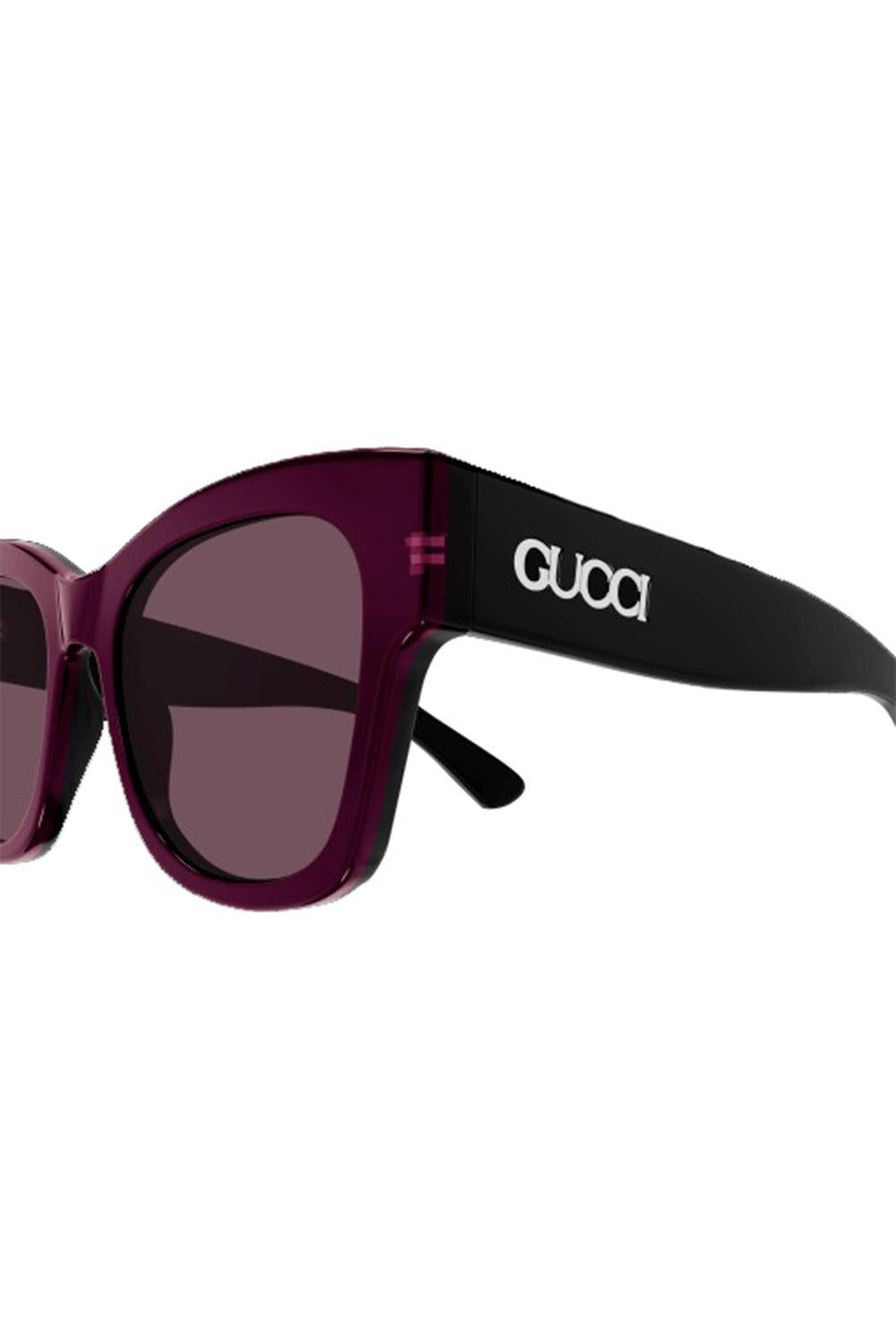 Square Sunglasses-BKBKVIOL-ACCESSORIESUNGLASSES-GUCCI