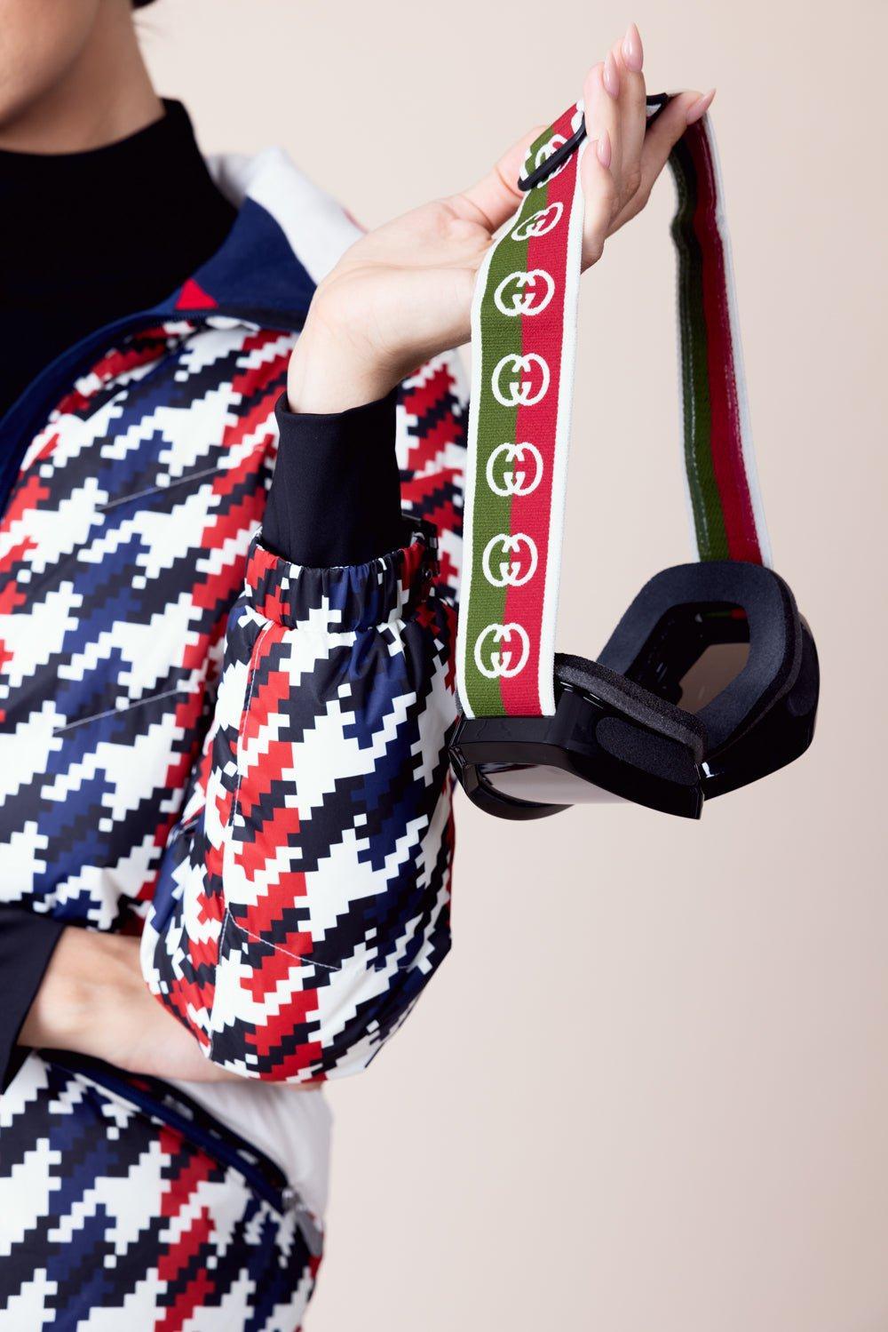 GUCCI-Ski Goggles-BK/GR/SL