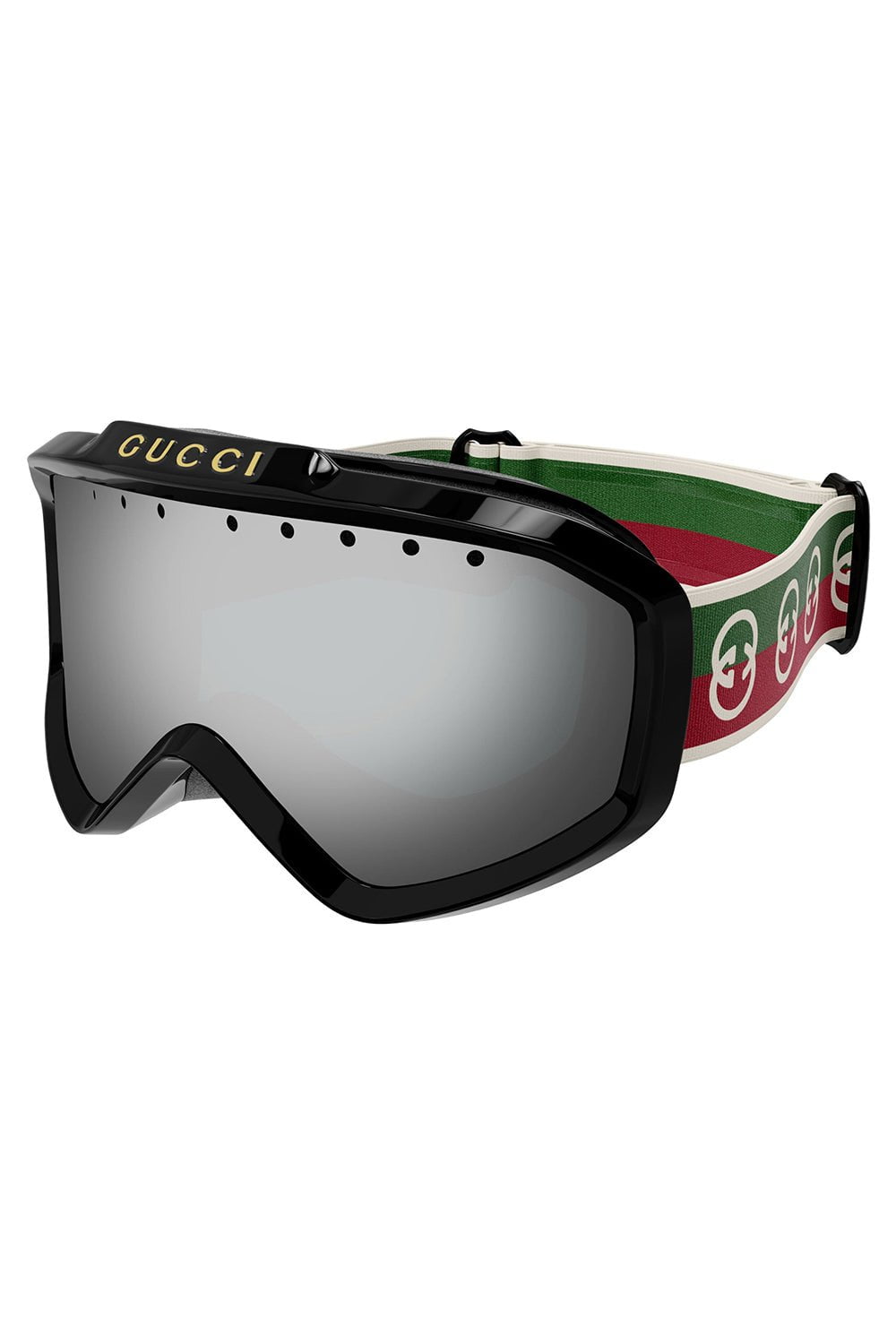 GUCCI-Ski Goggles-BK/GR/SL