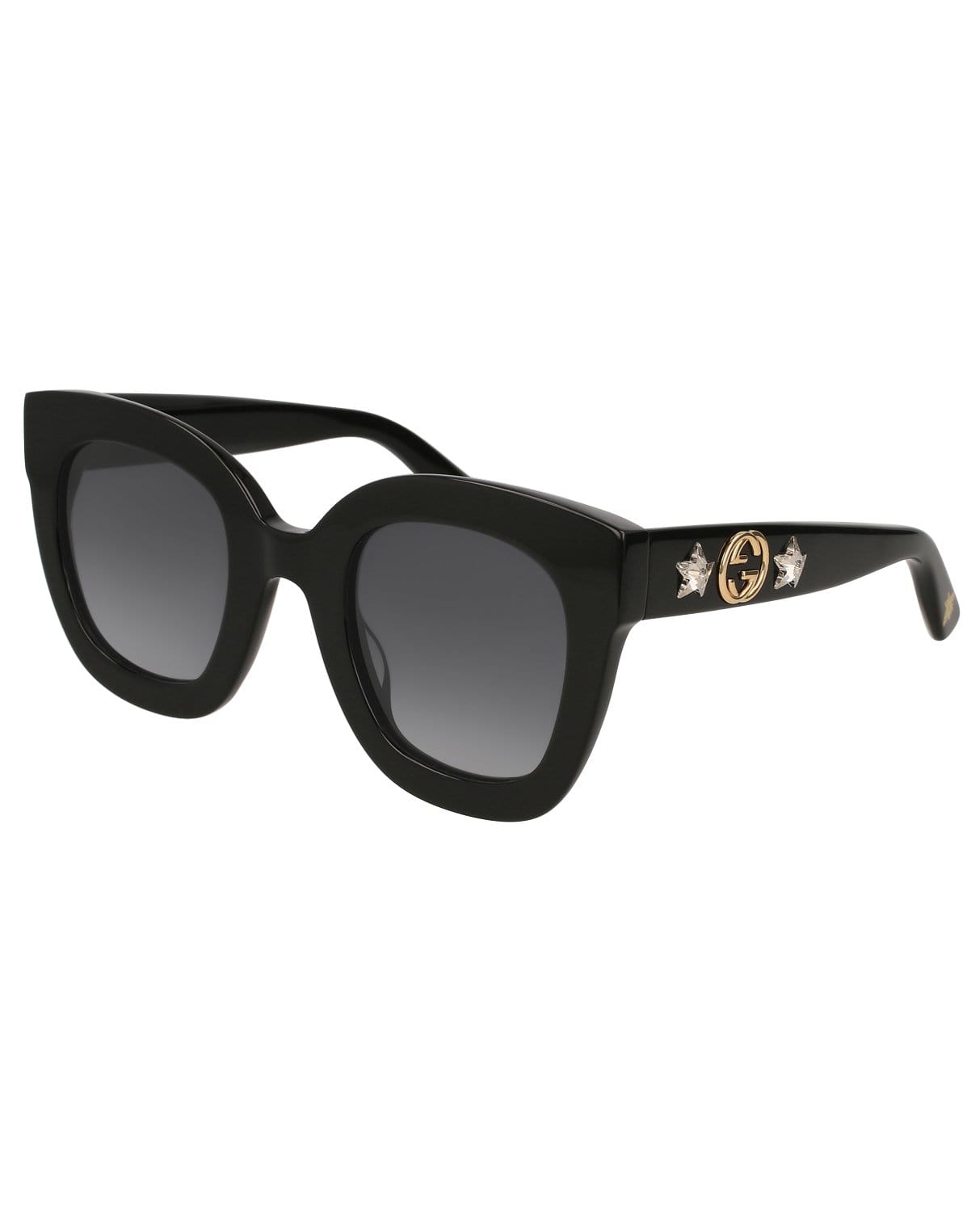 GUCCI-Grey Square Sunglasses - GG0208S-BLACK
