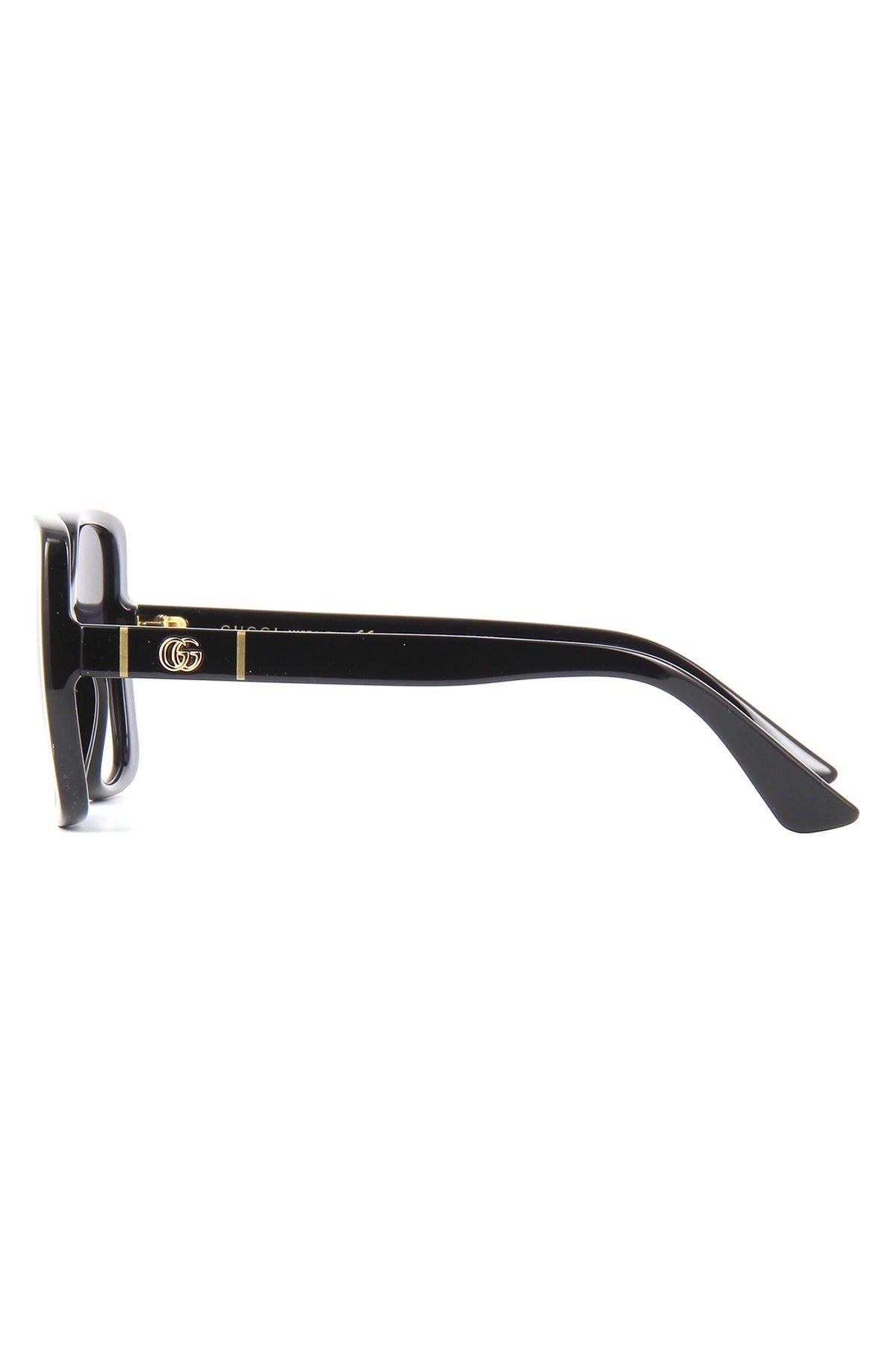 GUCCI-Oversized Square Sunglasses-BLACK