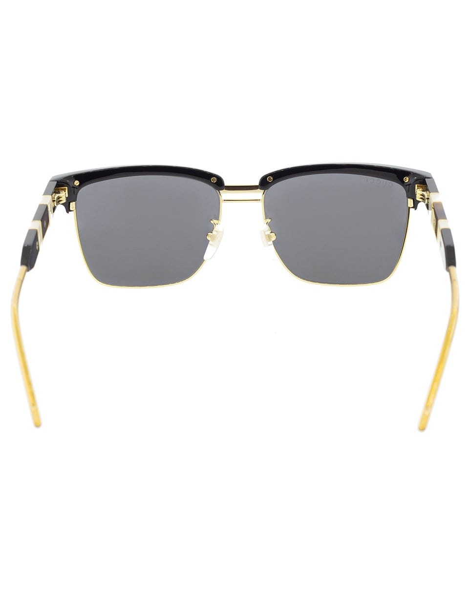 GUCCI-Black and Grey Sunglasses-BLCK/GREY